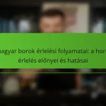 A magyar borok érlelési folyamatai: a hordós érlelés előnyei és hatásai