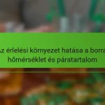Az érlelési környezet hatása a borra: hőmérséklet és páratartalom